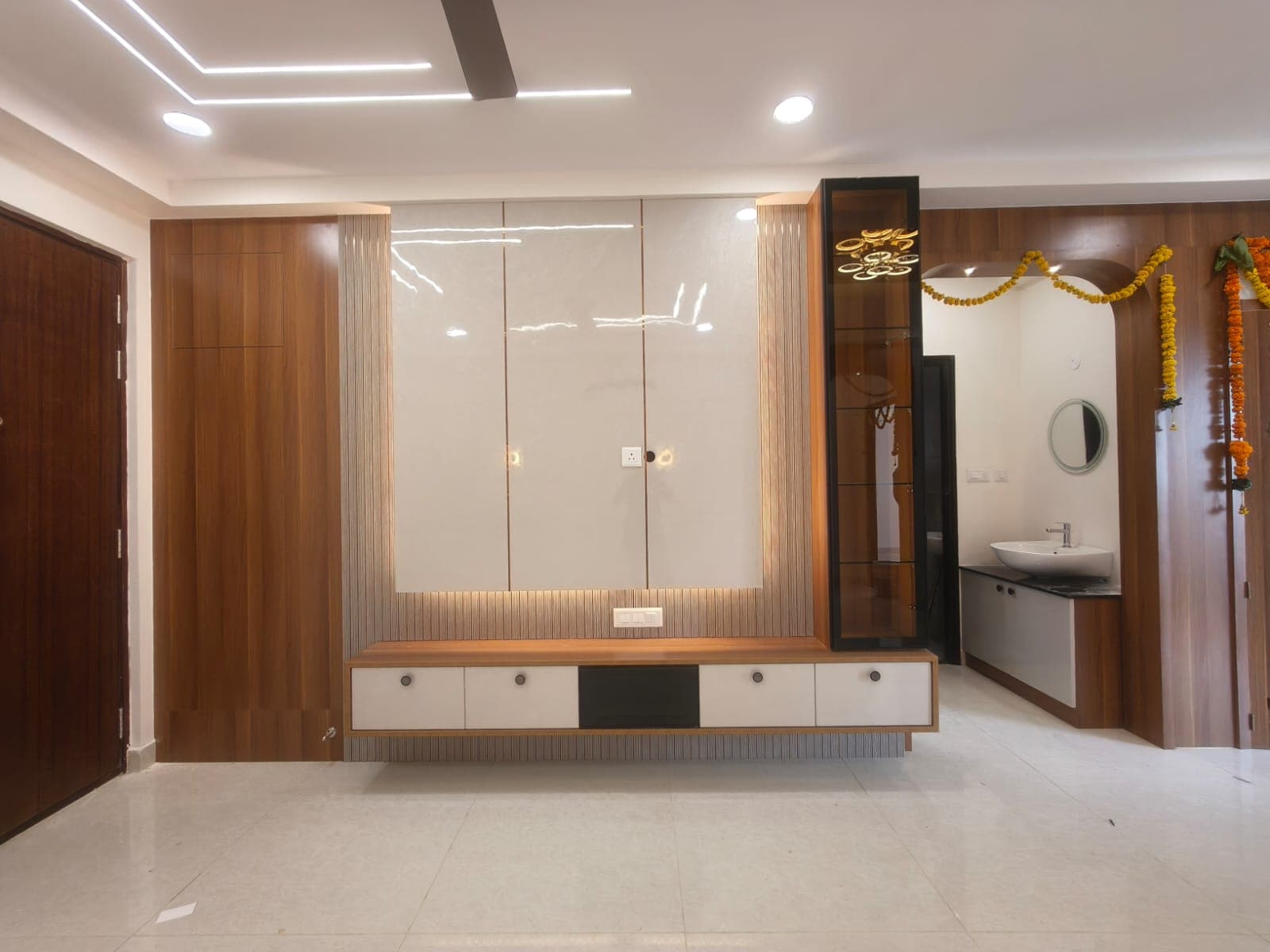 Floating TV Unit Wall